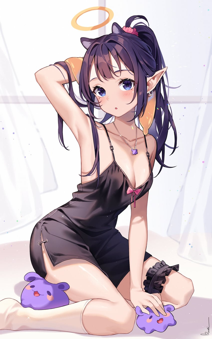 ninomae ina'nis and takodachi (hololive and 1 more) drawn by kuri_(animejpholic)