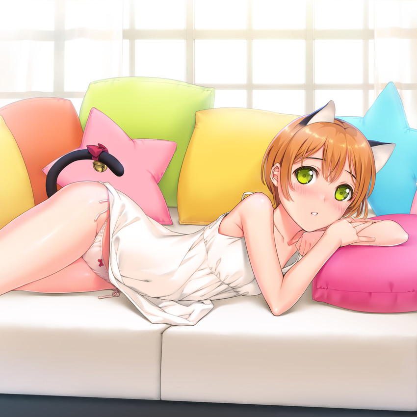 hoshizora rin (love live! and 1 more) drawn by mignon