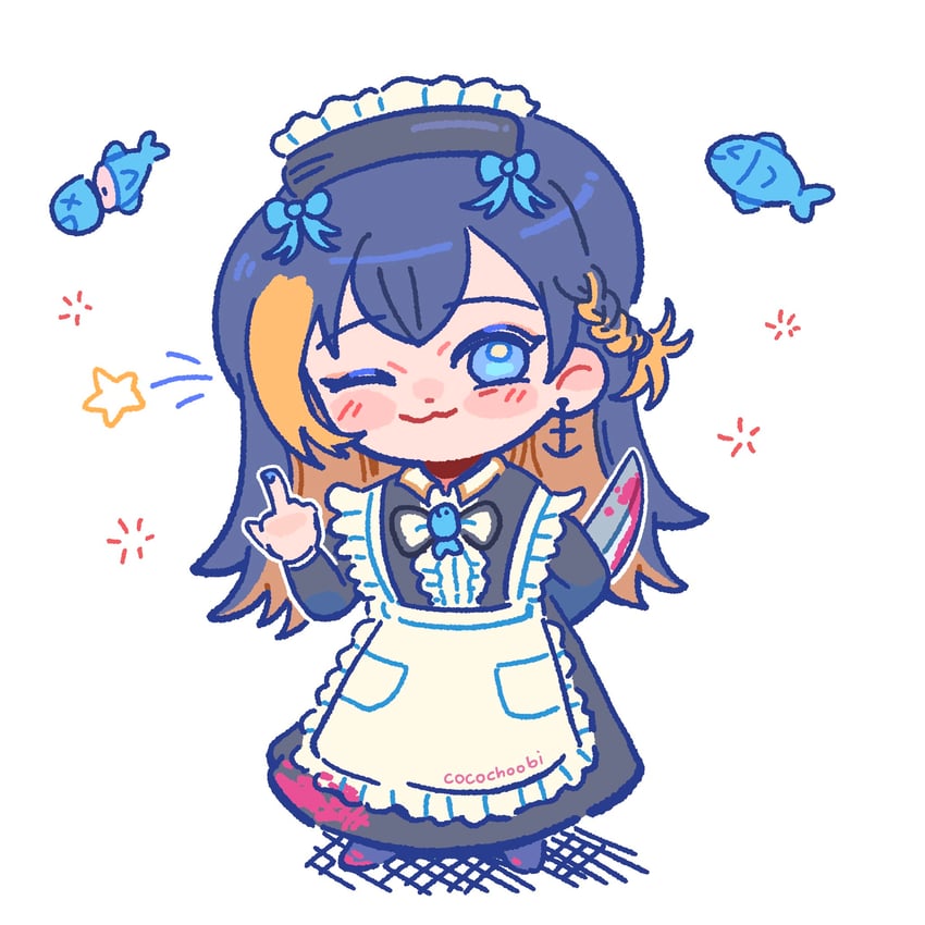 petra gurin (nijisanji and 1 more) drawn by choon_(cocochoobi)