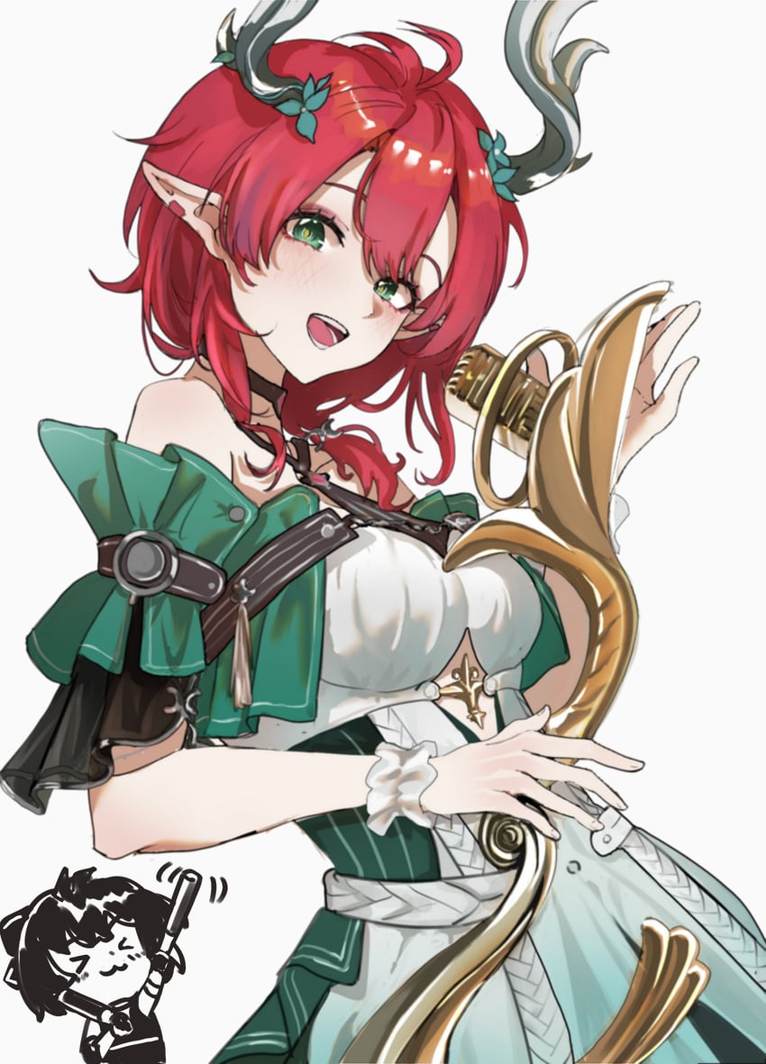 rover, female rover, and ciaccona (wuthering waves) drawn by minglu_(gululu)