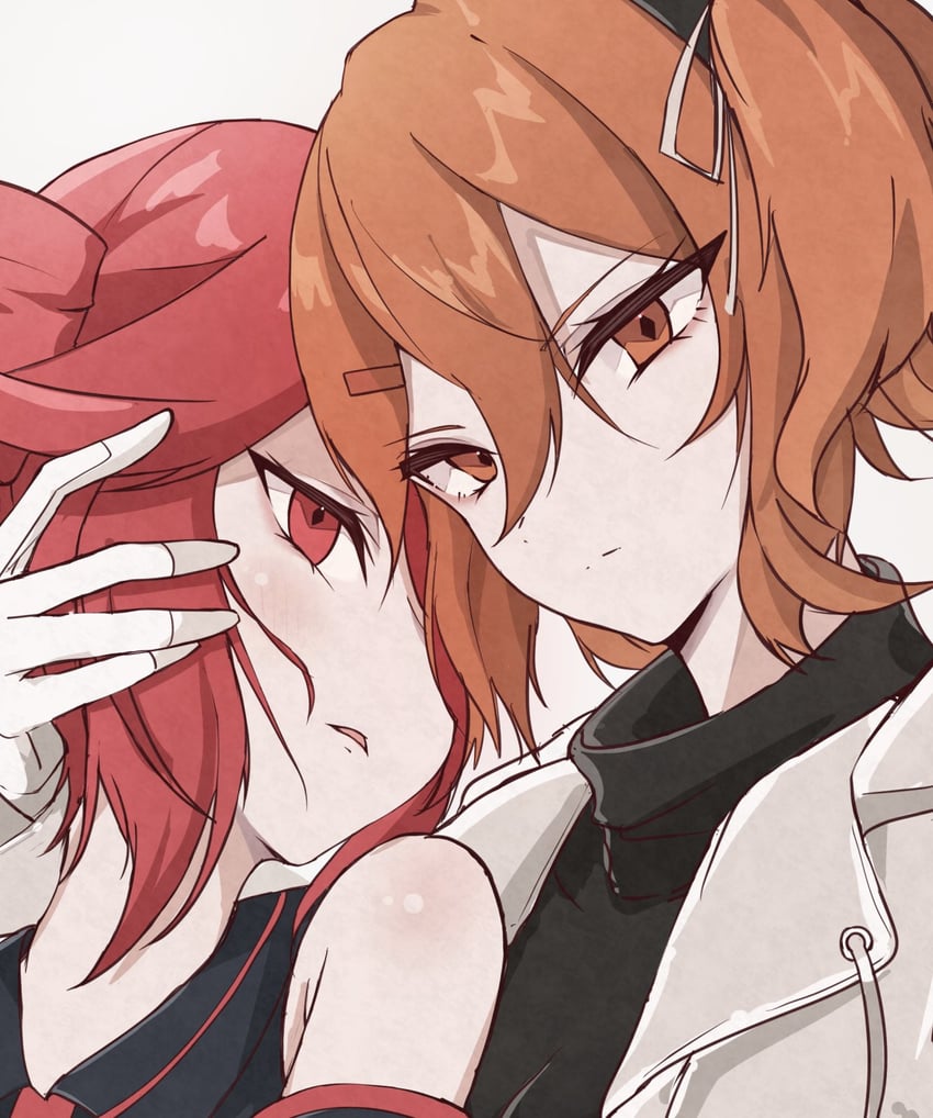 kasane teto and adachi rei (utau and 1 more) drawn by ramie_li