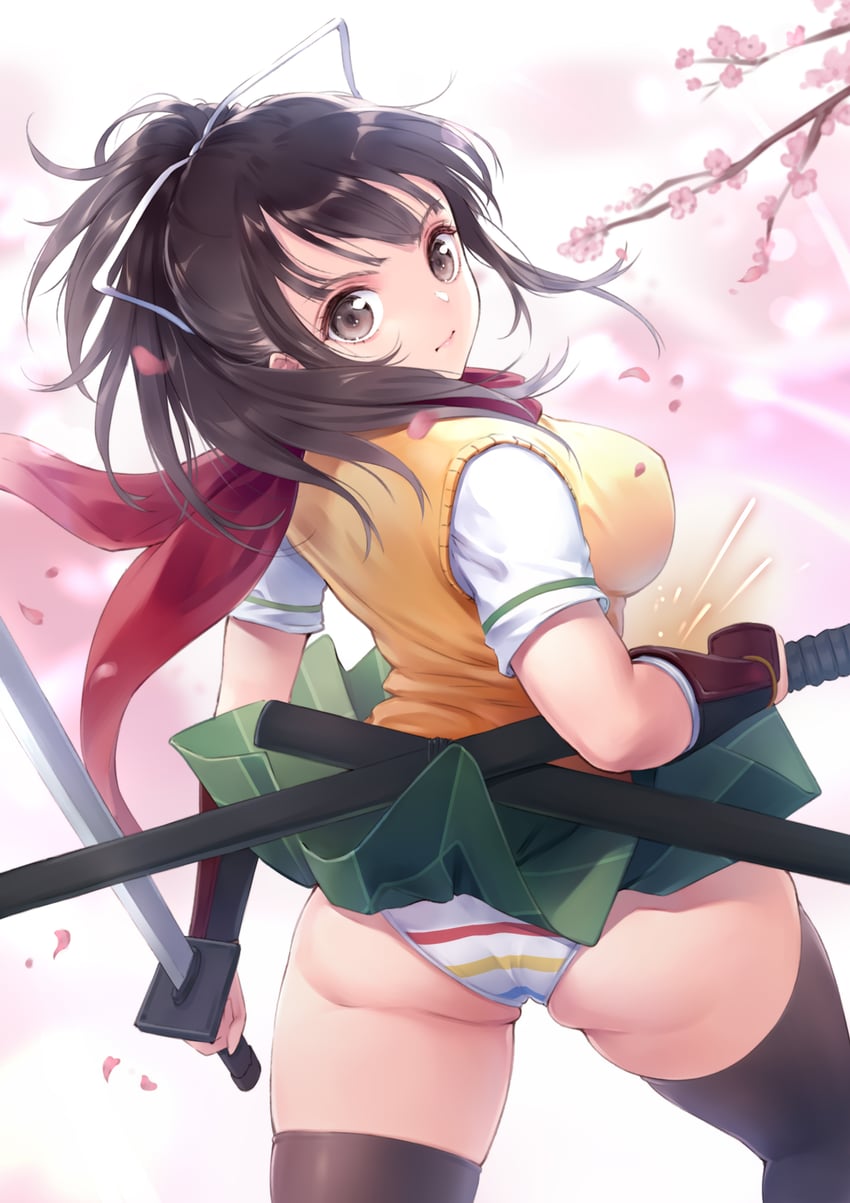 asuka (senran kagura and 2 more) drawn by minato_asuka