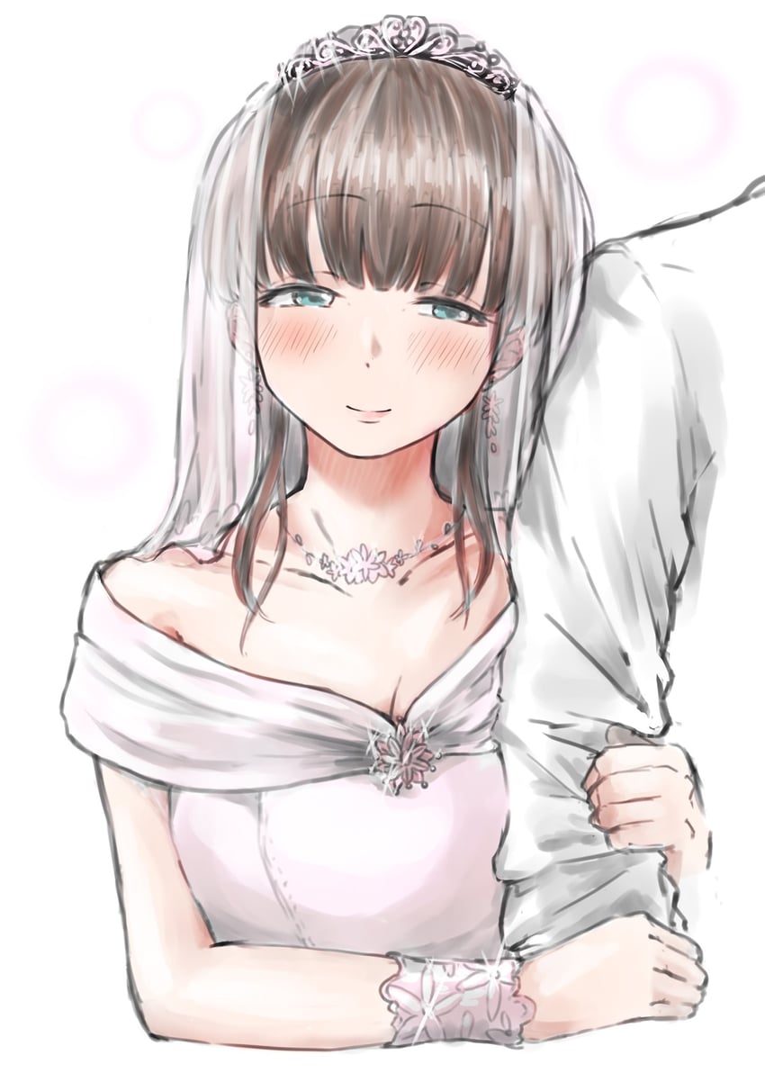 sakuma mayu (idolmaster and 1 more) drawn by ebifryman