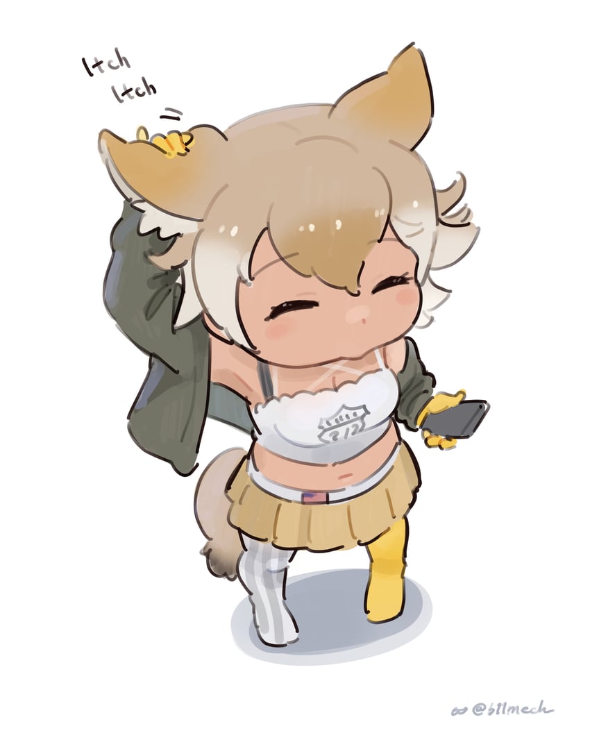 coyote (kemono friends and 1 more) drawn by beleven