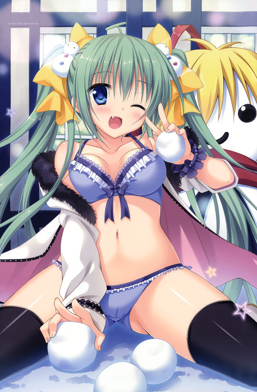 melon-chan (melonbooks and 1 more) drawn by moribe_(rabumanyo)