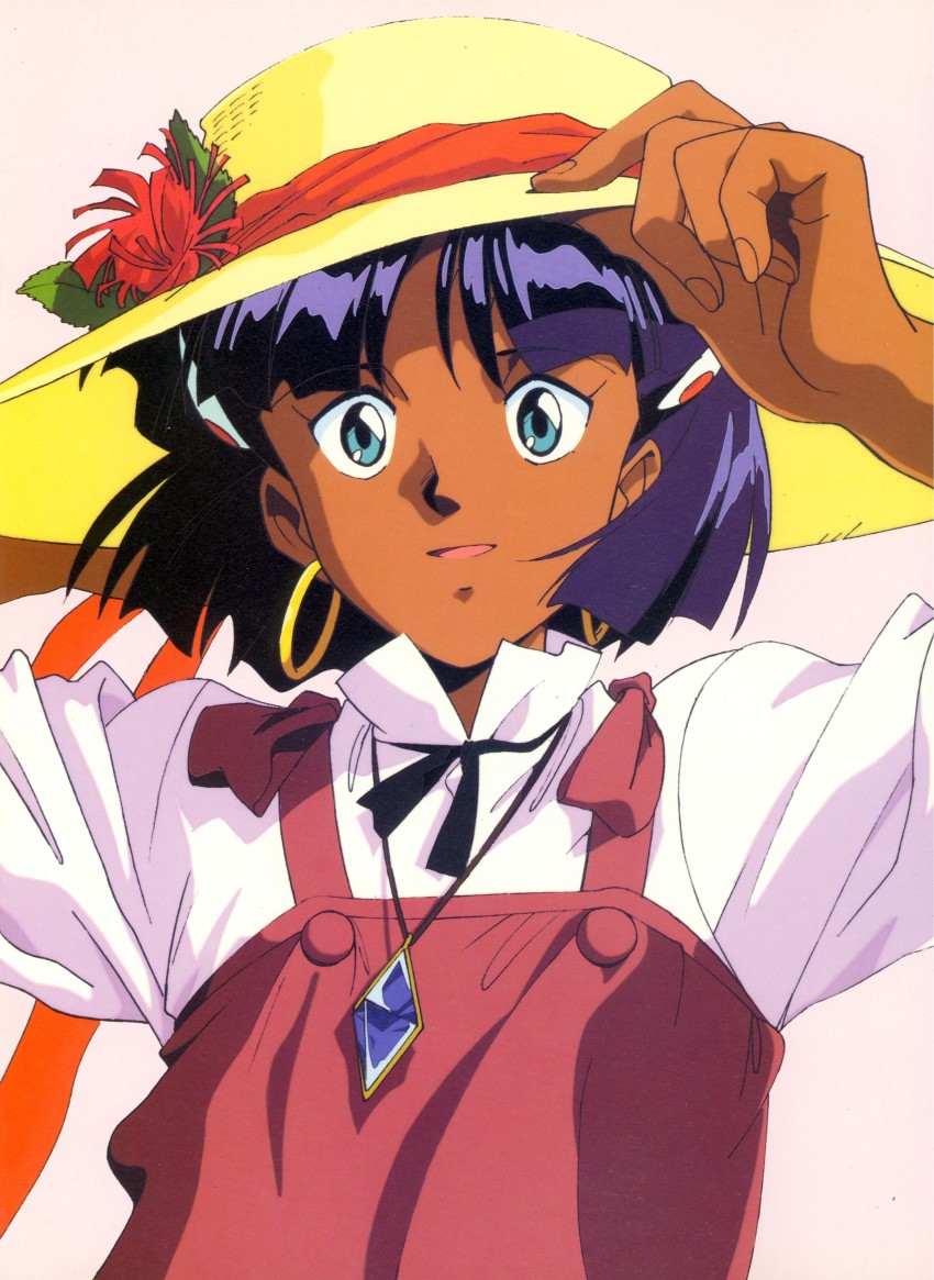nadia la arwall (fushigi no umi no nadia) drawn by sadamoto_yoshiyuki
