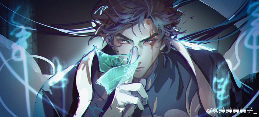 zayne (love and deepspace) drawn by suan_suan_suan_suan_zi