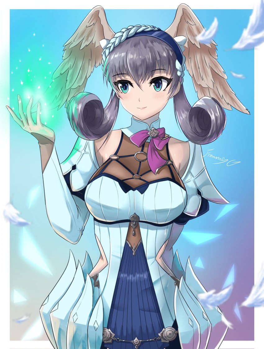 melia antiqua (xenoblade chronicles and 2 more) drawn by fgsketch