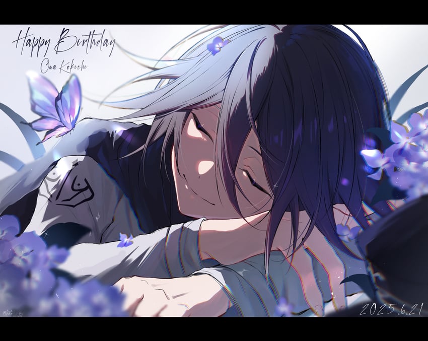 oma kokichi (danganronpa and 1 more) drawn by hate_zzz