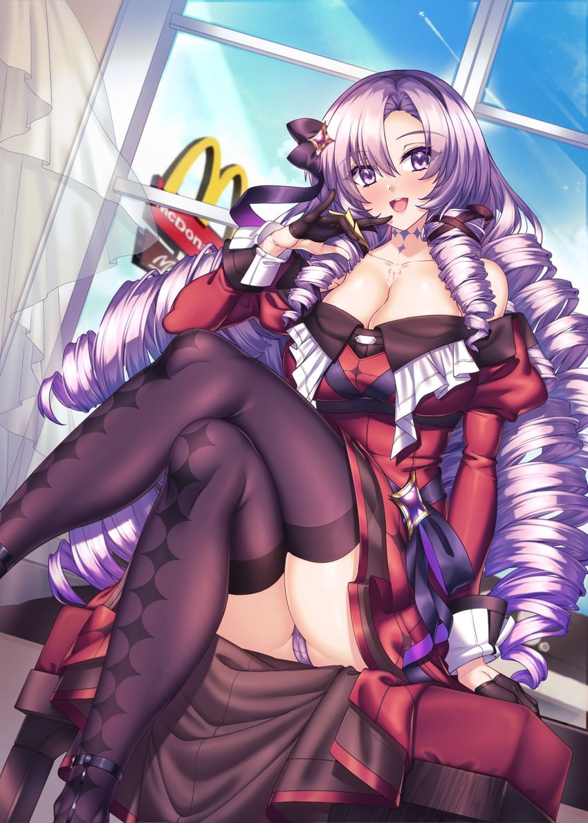 hyakumantenbara salome (nijisanji and 1 more) drawn by shirokuma_a
