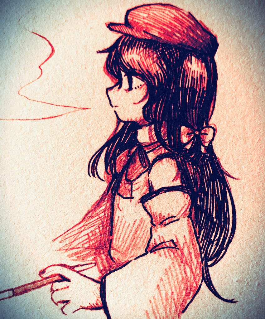 label girl (touhou and 1 more) drawn by itsuki_(_dw)