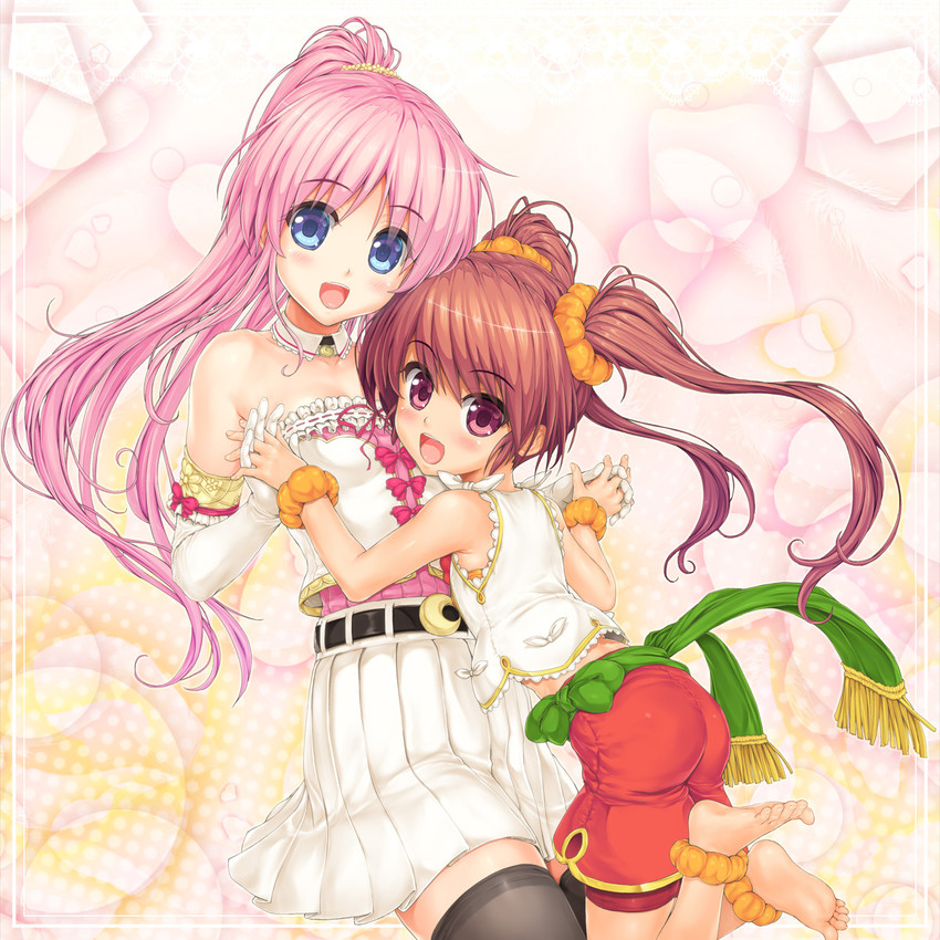 seigetten lynette and seienten ayaka (original) drawn by endou_hiroto