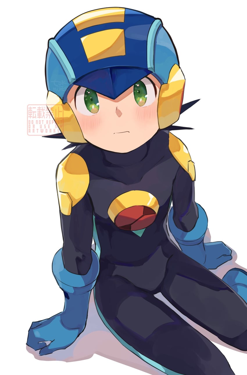 megaman.exe (mega man and 1 more) drawn by tok_nuts