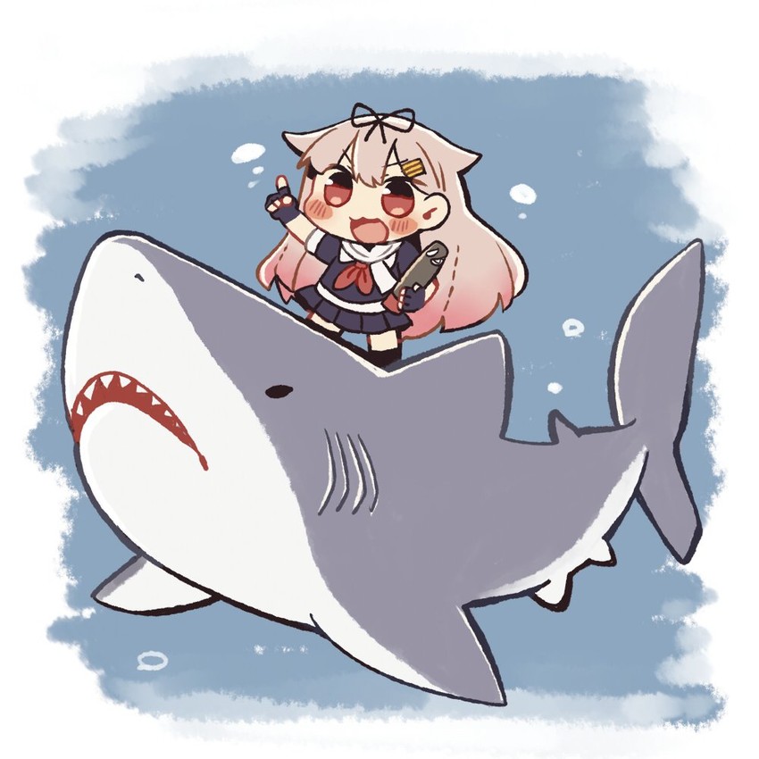 yuudachi and yuudachi kai ni (kantai collection) drawn by same_anko