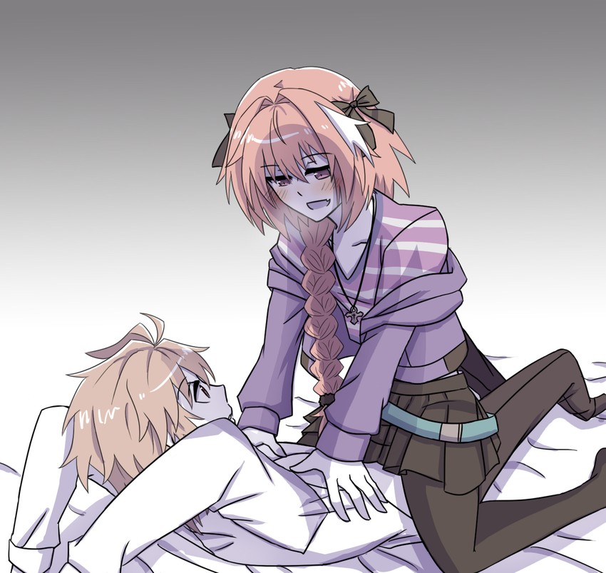 astolfo and sieg (fate and 1 more) drawn by fokwolf