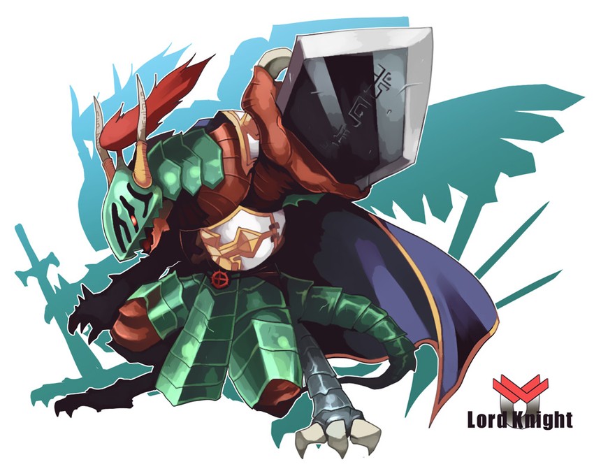 lord knight (ragnarok online and 1 more) drawn by emon-yu