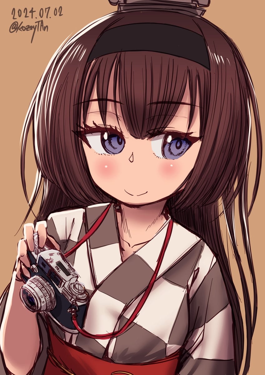 akizuki (kantai collection) drawn by kozzy.ta