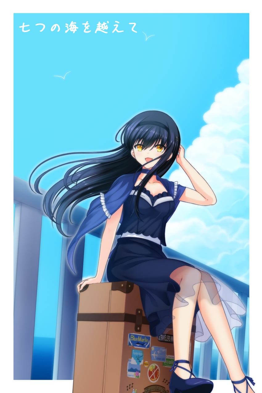 kushima kamome (summer pockets) drawn by zanmu_no_sora