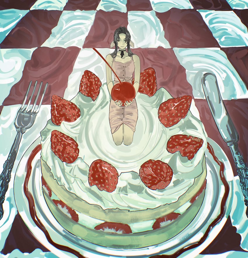 aerith gainsborough (final fantasy and 1 more) drawn by lentymet