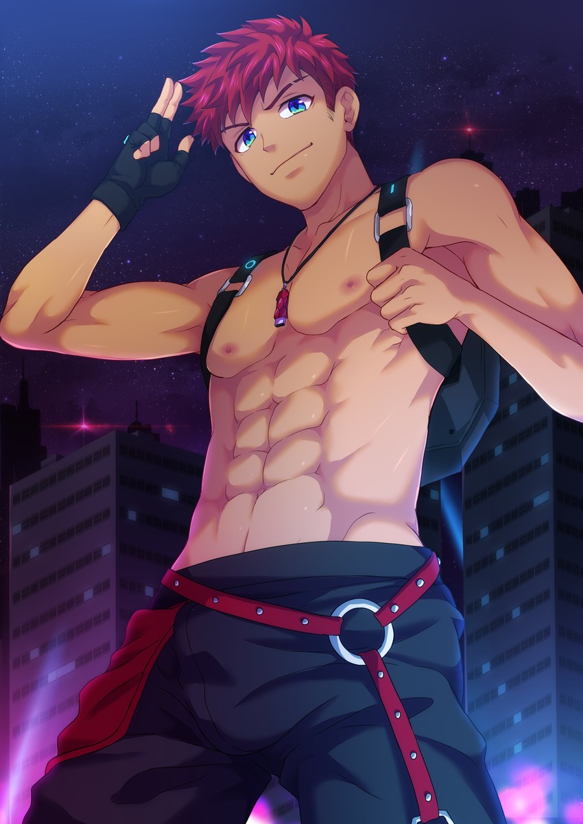 rex (camp buddy) drawn by mikkoukun