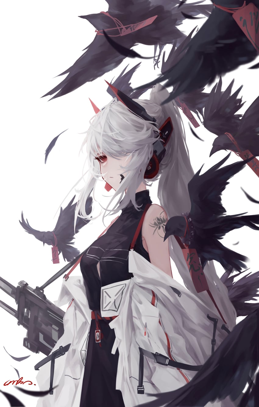 alpha and alpha: crimson abyss (punishing: gray raven) drawn by anko_(renzao19823)
