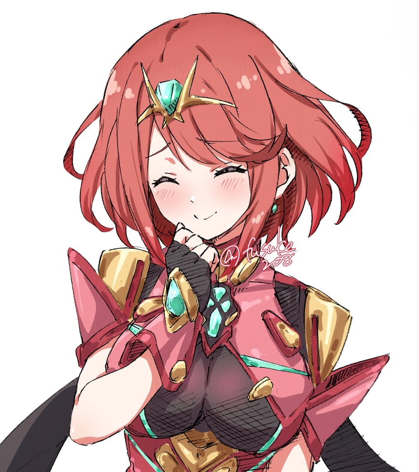 pyra (xenoblade chronicles and 1 more) drawn by fuusuke_(fusuke208)