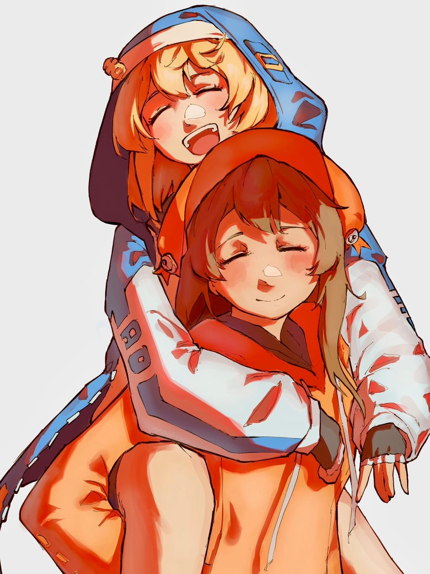 bridget and may (guilty gear and 1 more) drawn by mashuudoesntdraw