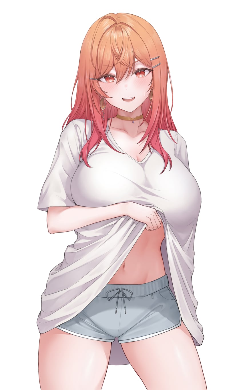 ichijou ririka (hololive and 1 more) drawn by steelball_(jwk76806995)