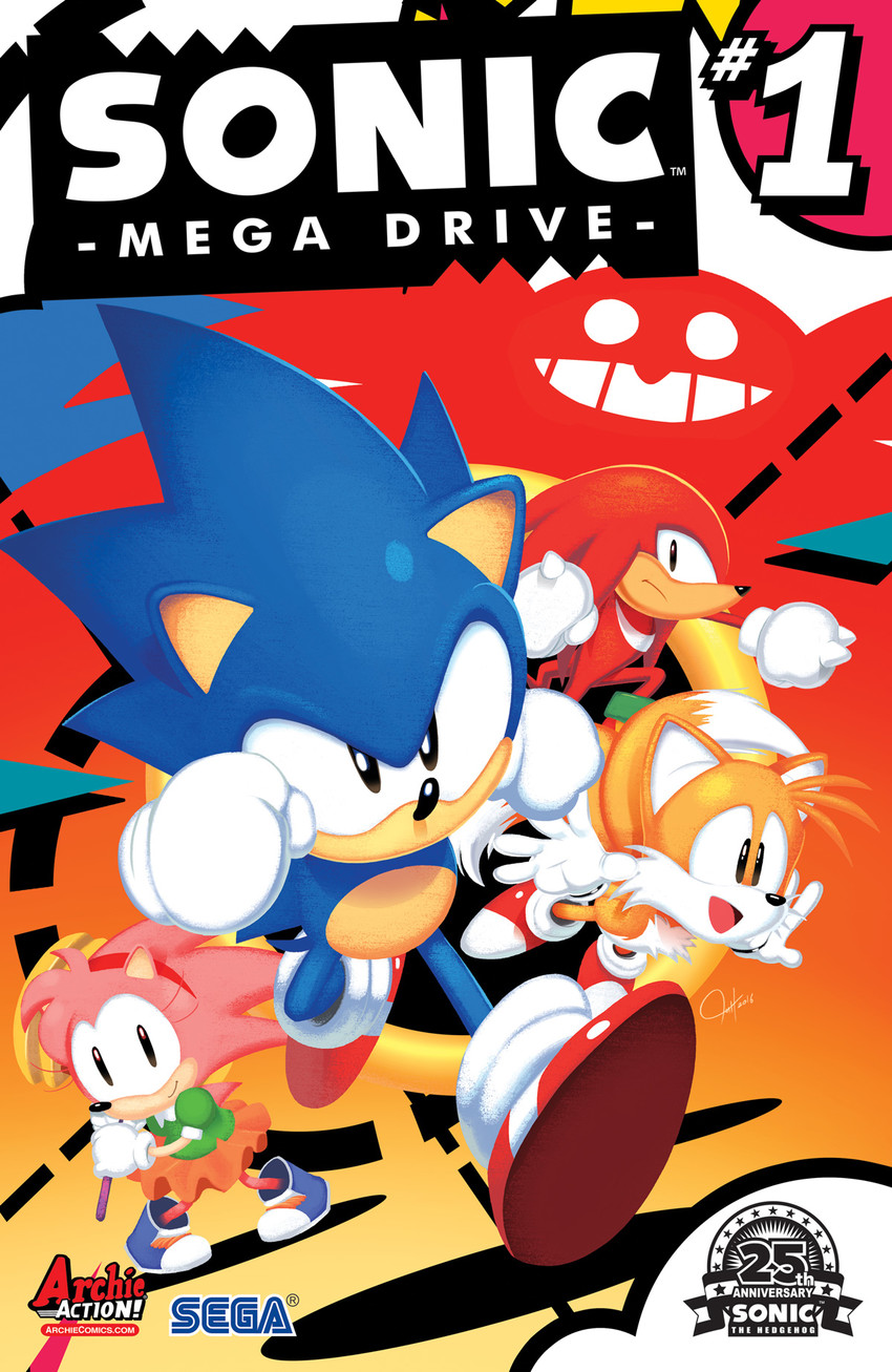 sonic the hedgehog, amy rose, tails, knuckles the echidna, dr. eggman, and 4 more (sonic and 2 more) drawn by tyson_hesse