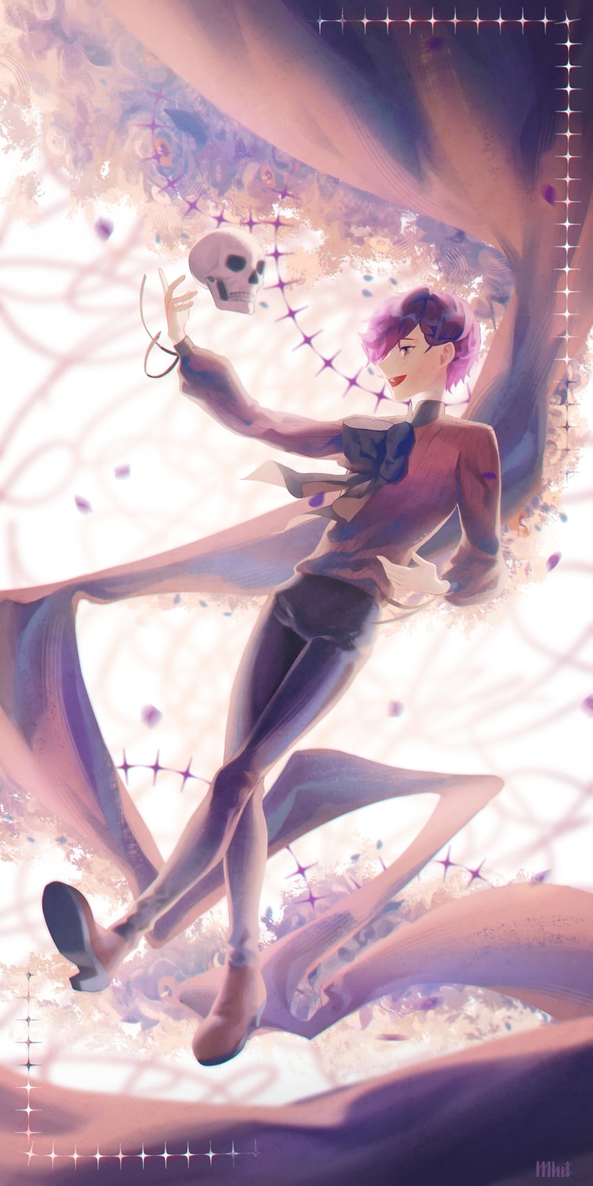uki violeta (nijisanji and 1 more) drawn by eucacell