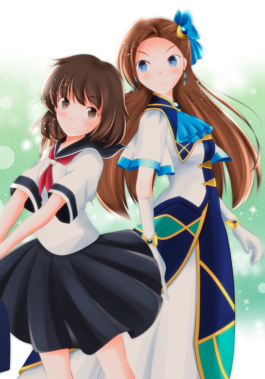 katarina claes and monkey girl (otome game no hametsu flag shika nai akuyaku reijou ni tensei shite shimatta) drawn by yanasemick
