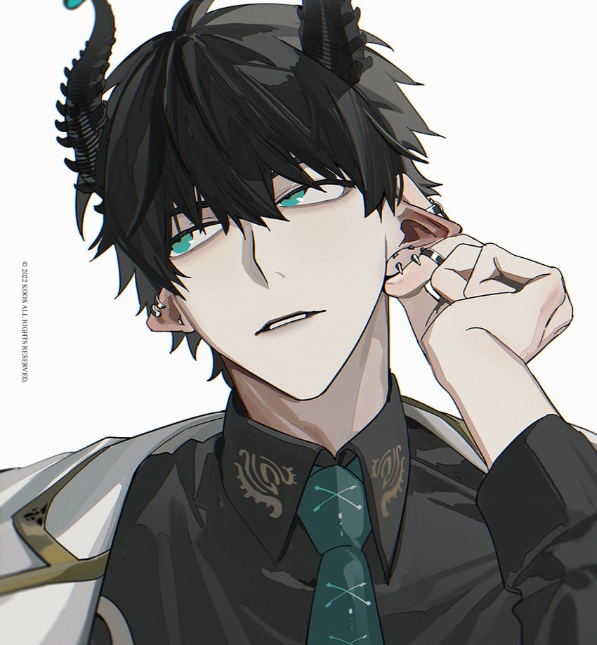 ren zotto (nijisanji and 1 more) drawn by k00s