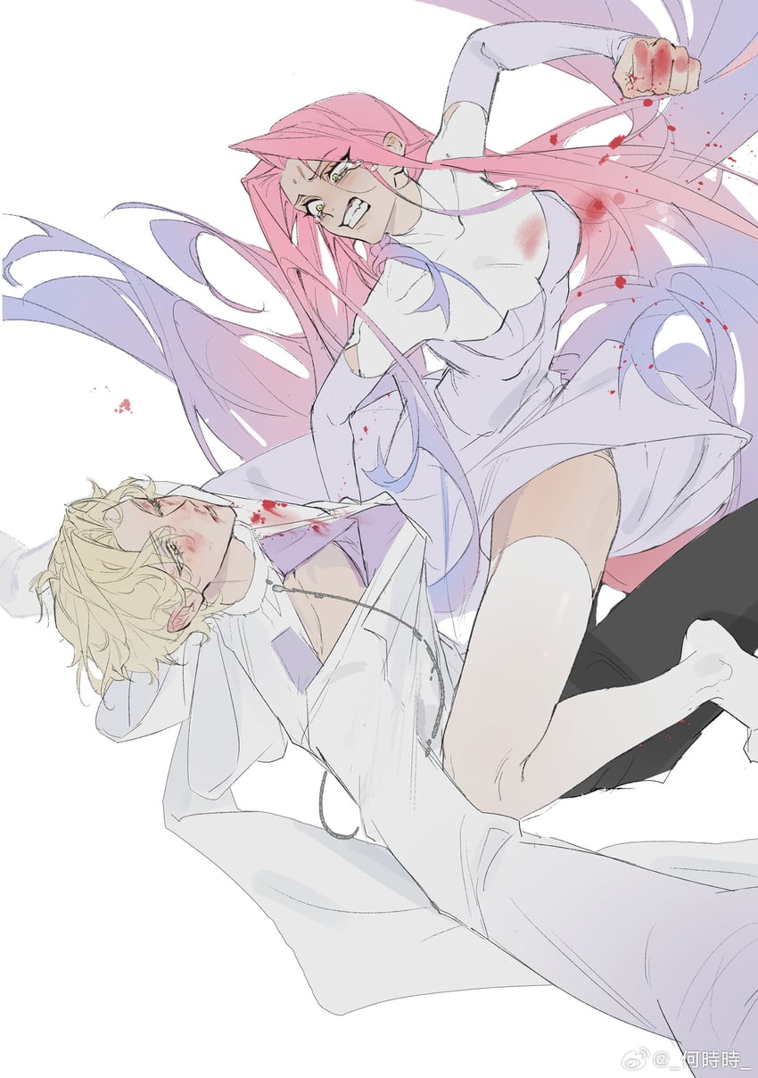mizi and luka (alien stage) drawn by sandsawako
