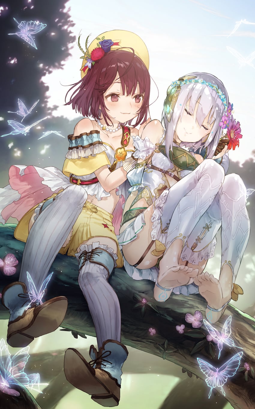 sophie neuenmuller and plachta (atelier and 2 more) drawn by yuugen