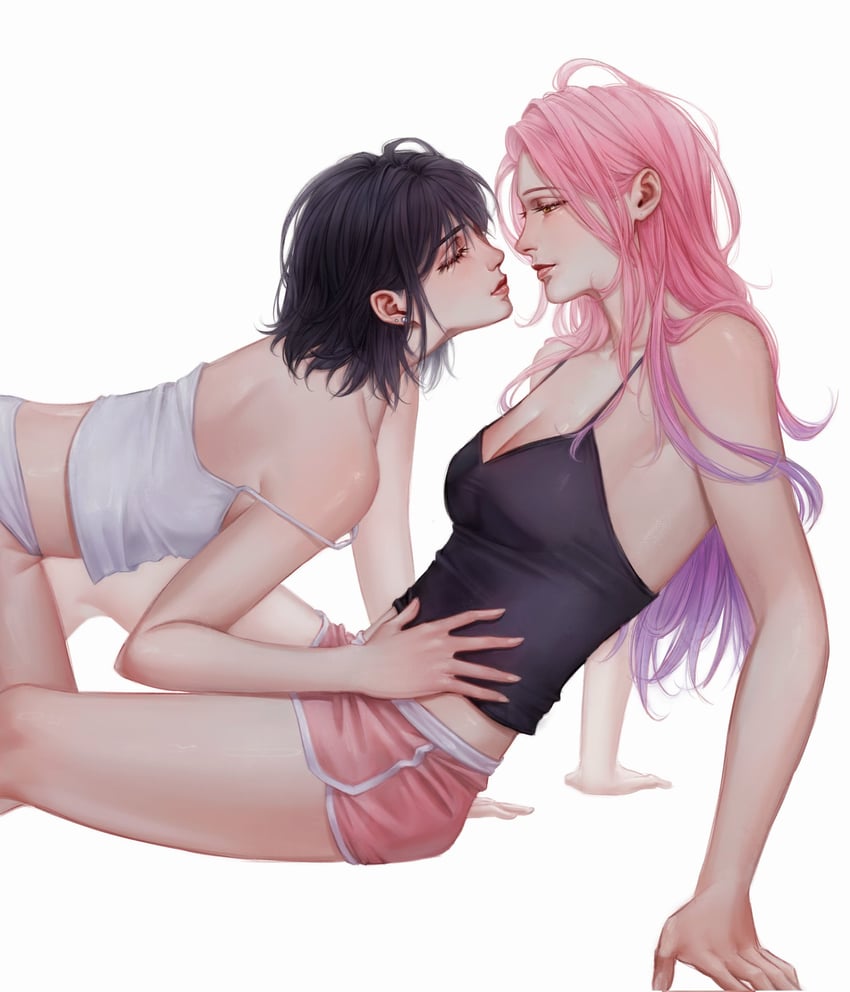 sua and mizi (alien stage) drawn by xuev_artist