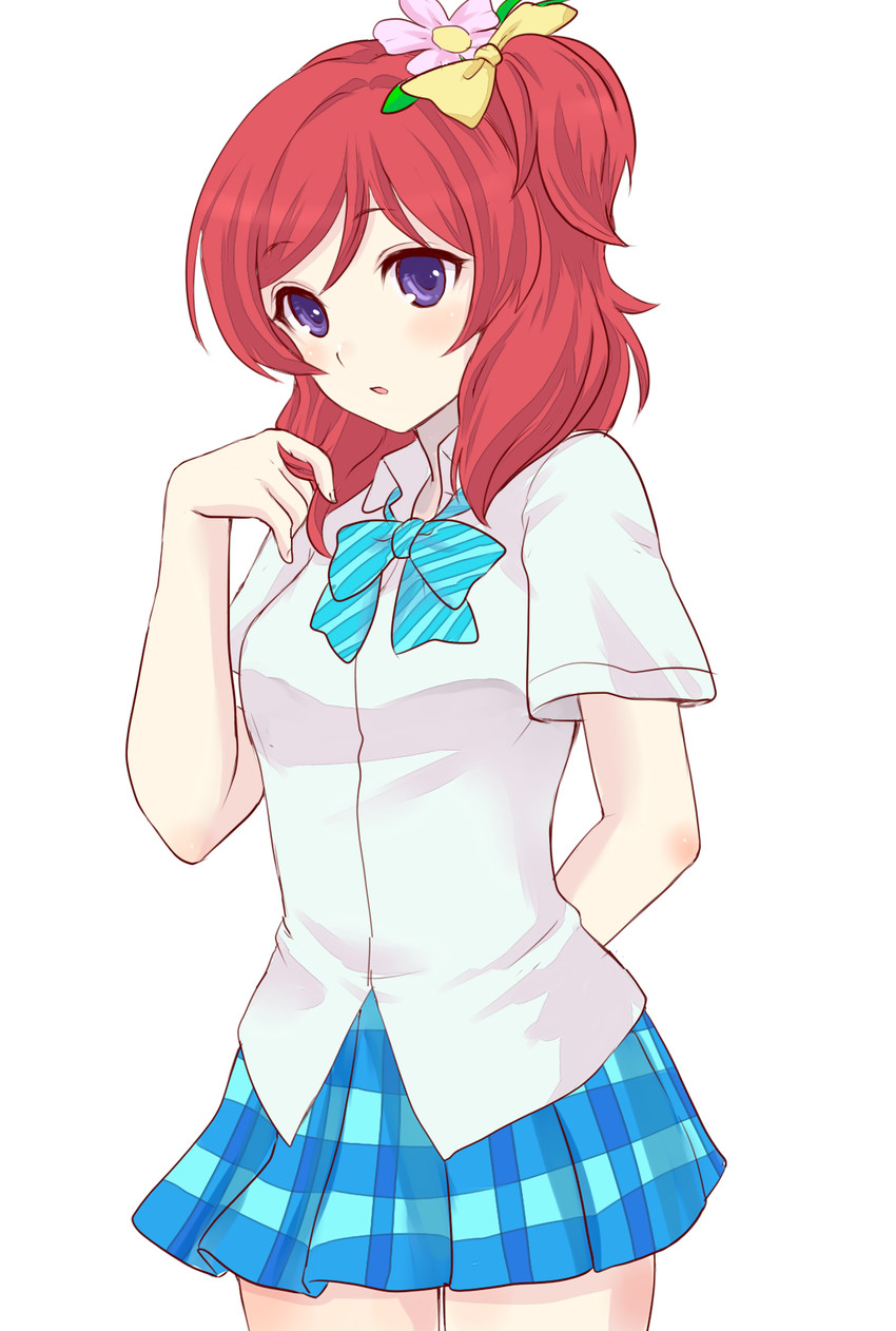 nishikino maki (love live! and 1 more) drawn by isao_(wasamoti)