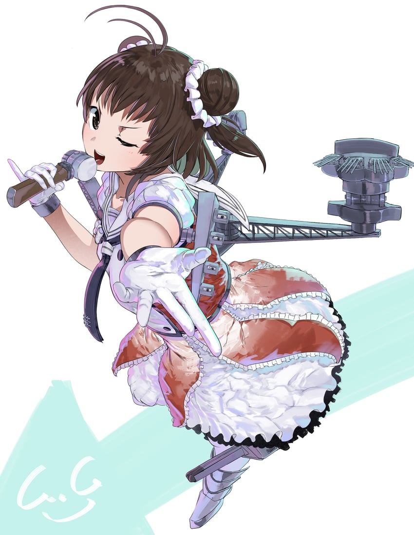 naka and naka kai ni (kantai collection) drawn by gegesan