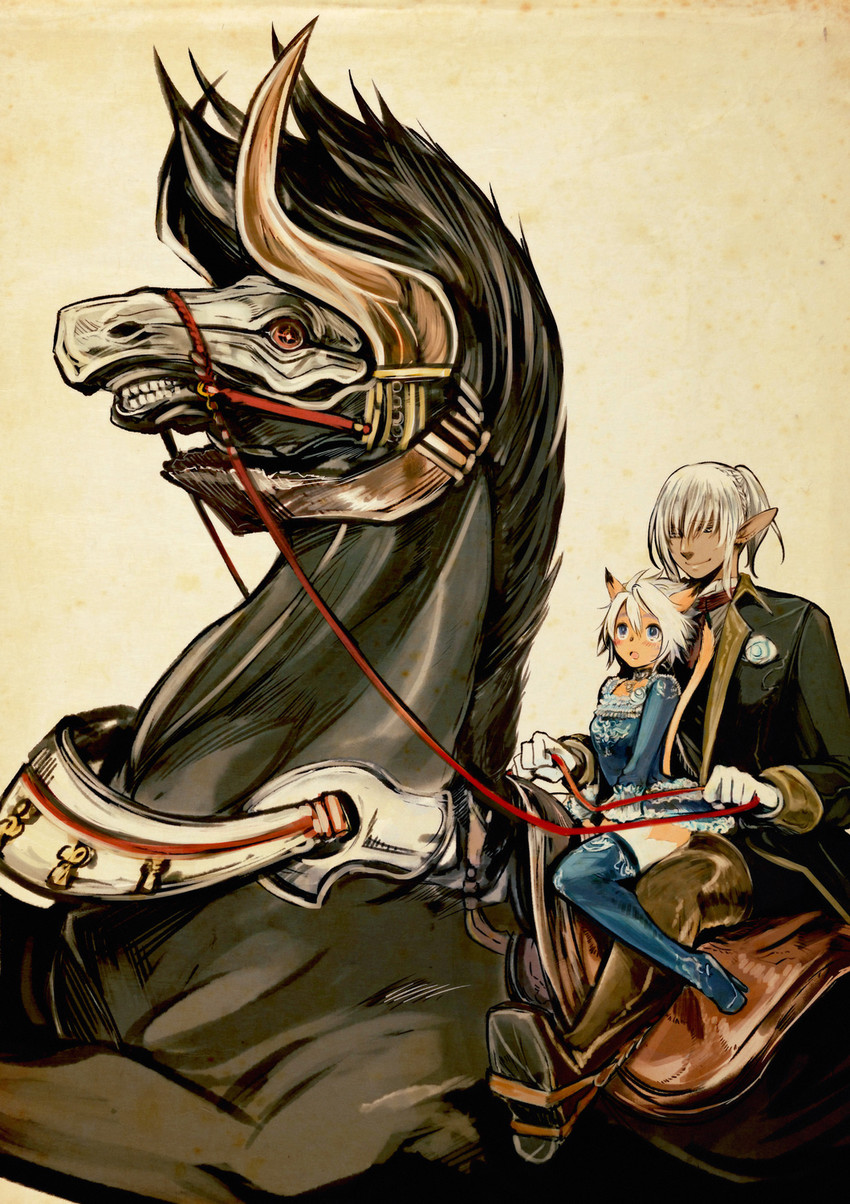 adventurer (final fantasy and 1 more) drawn by doraeshi