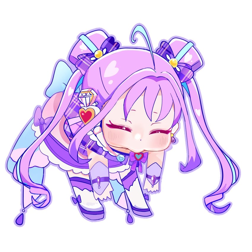 shigure kokoro and cure kyunkyun (precure and 1 more) drawn by haruse_megu