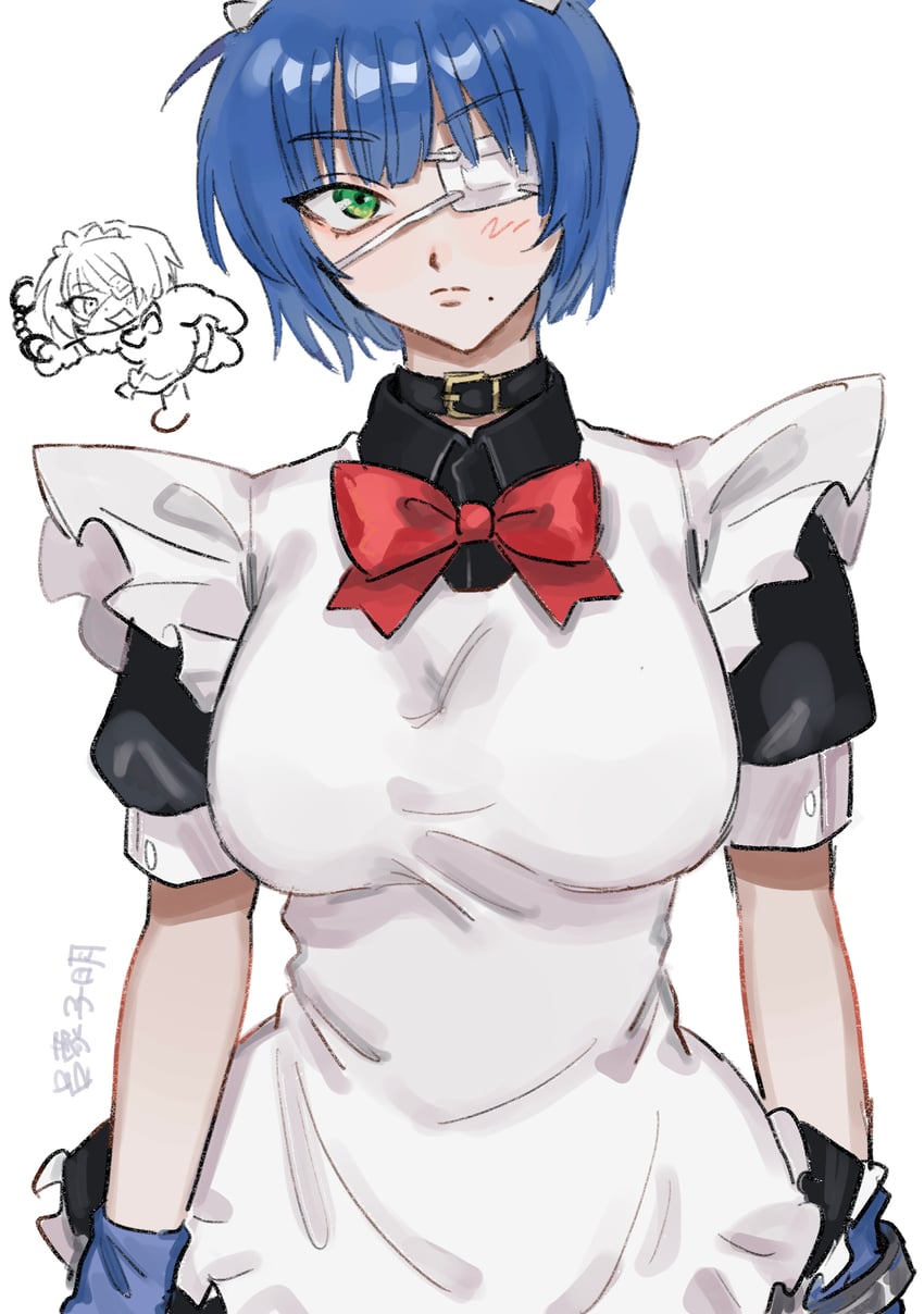 ryomou shimei (ikkitousen) drawn by toda_(tda_3)