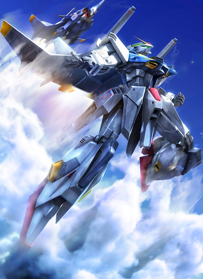 gundam gt-four (gundam and 1 more) drawn by zb_(dawn-blue)