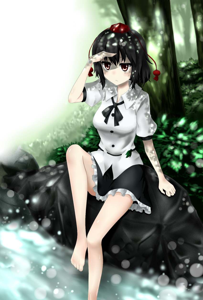 shameimaru aya (touhou) drawn by soukitsu