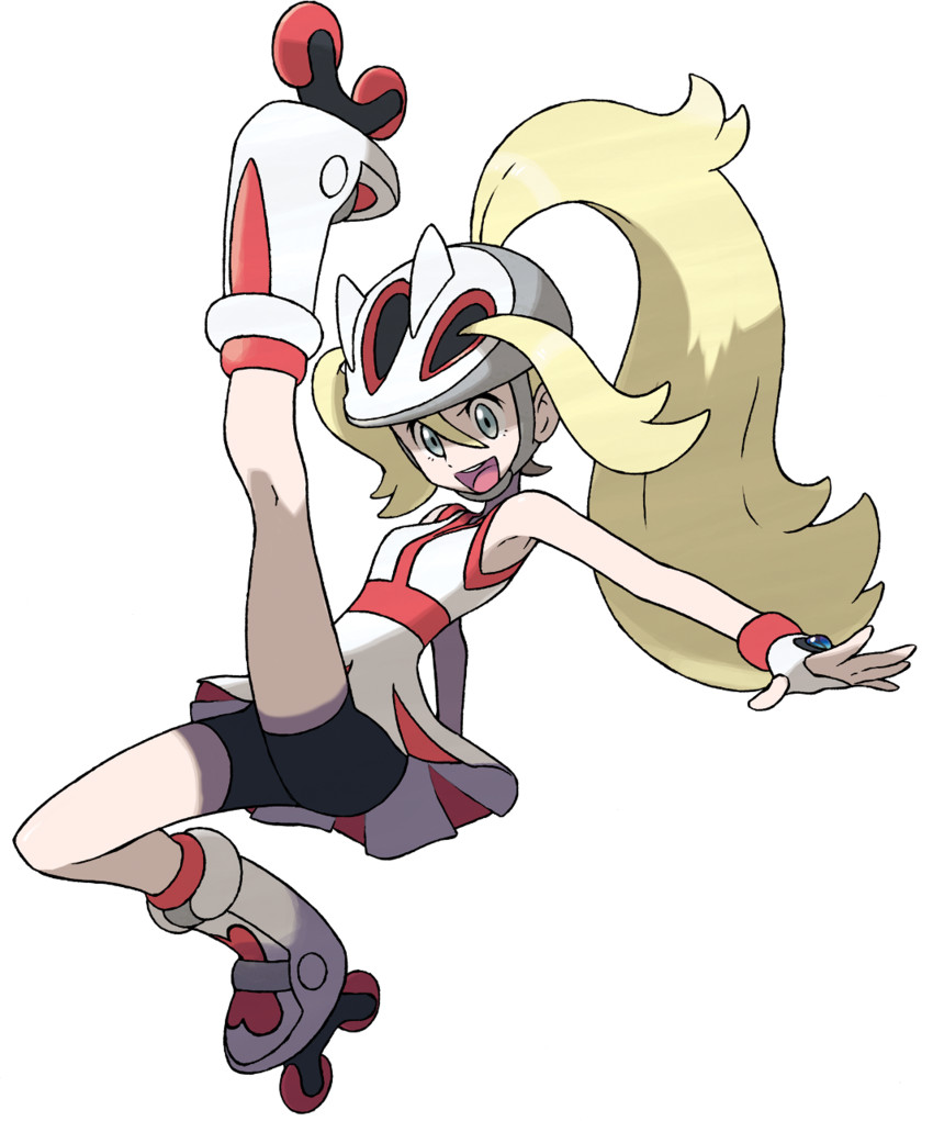 korrina (pokemon and 1 more) drawn by oomura_yuusuke