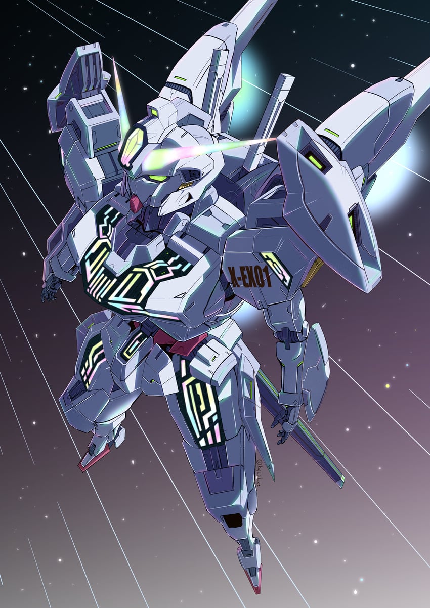 gundam calibarn (gundam and 1 more) drawn by kaji_illust