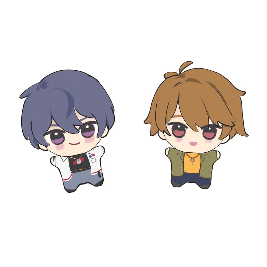 luke pearce and marius von hagen (tears of themis) drawn by tofuubuns