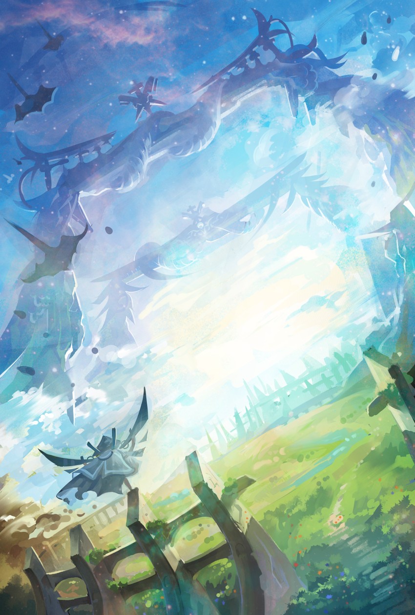 pixiv fantasia and 1 more drawn by d-ka-satellite