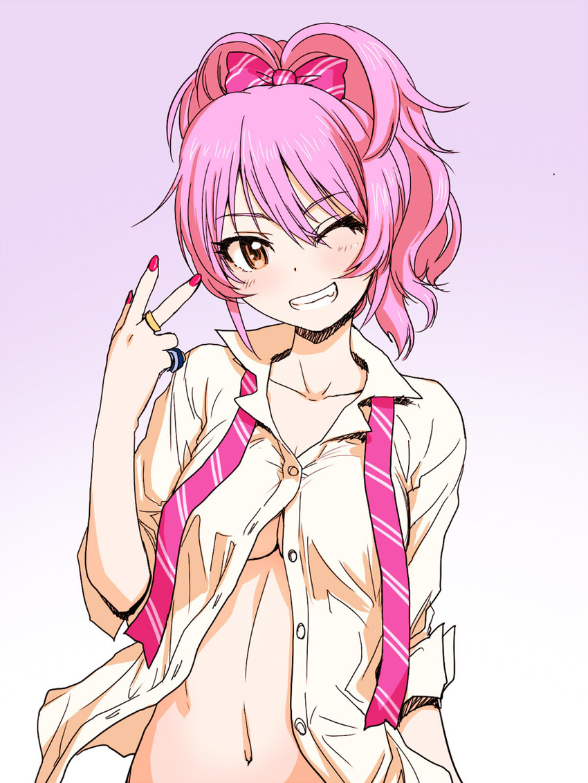 jougasaki mika (idolmaster and 1 more) drawn by sakaki_imasato