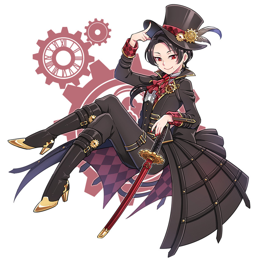 kashuu kiyomitsu (touken ranbu) drawn by nightcat