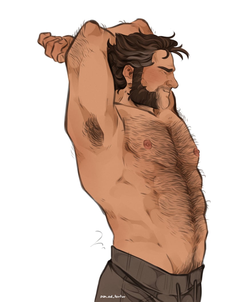 wolverine (marvel and 1 more) drawn by pan_od_tortur