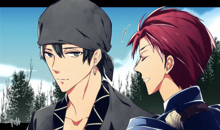 zeiss and sin (fire emblem and 1 more) drawn by saitou_(166060)